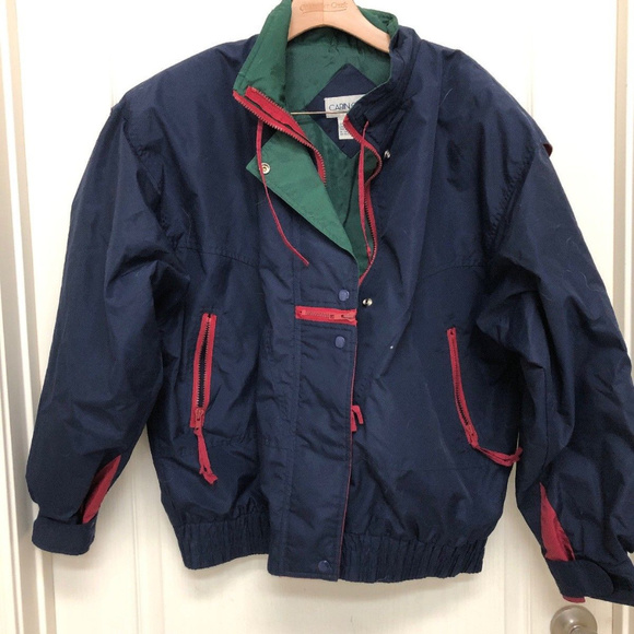 Veste De Ski Vintage Cabin Creek - Pour Femme, Taille M, Couleur Violet/noir, Années 90